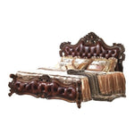Real leather very luxurious king 1.8m bed кожаная кровать lit en cuir GF27.1