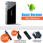 BYINTEK P10 Smart Android Wifi Mini Pocket Pico Portable Beamer LED DLP LAsEr Mobile 1080P Projector For Smartphone 4K 3D Cinema