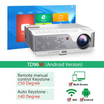 ThundeaL Full HD 1080P Projector TD96 TD96W Android WiFi LED Proyector Native 1920 x 1080P 3D Home Theater Smart Phone Beamer